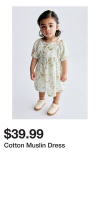 Cotton Muslin Dress