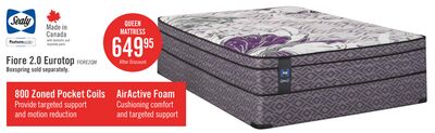 Sealy Posturepedic® Fiore 2.0 Eurotop Queen Mattress