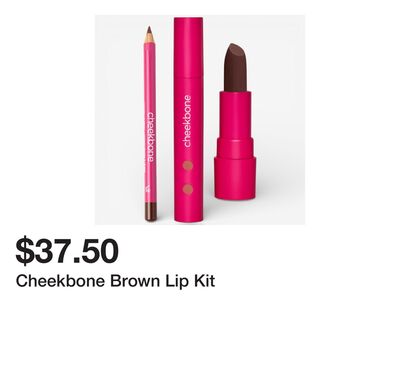 Cheekbone Brown Lip Kit