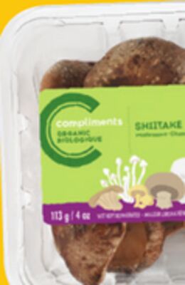 Compliments Organic Mushrooms