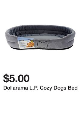 Dollarama L.P. Cozy Dogs Bed