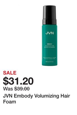 JVN Embody Volumizing Hair Foam