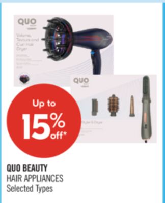 QUO BEAUTY HAIR APPLIANCES