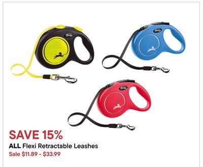 ALL Flexi Retractable Leashes