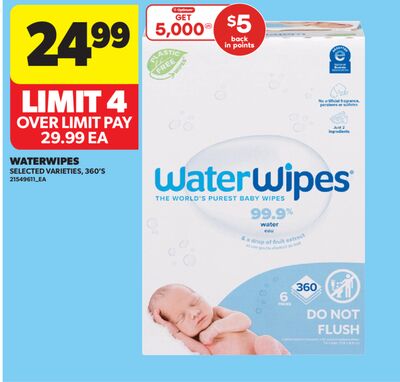 WATERWIPES, 360' S