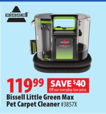 Bissell Little Green Max Pet Carpet Cleaner