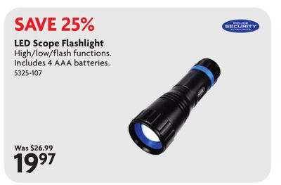 LED Scope Flashlight