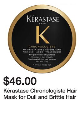 Kérastase Chronologiste Hair Mask for Dull and Brittle Hair