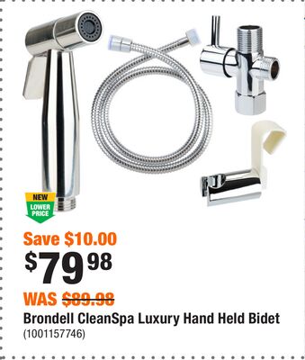 Brondell CleanSpa Luxury Hand Held Bidet
