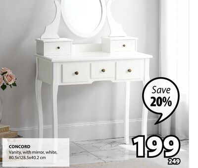 CONCORD Vanity, with mirror