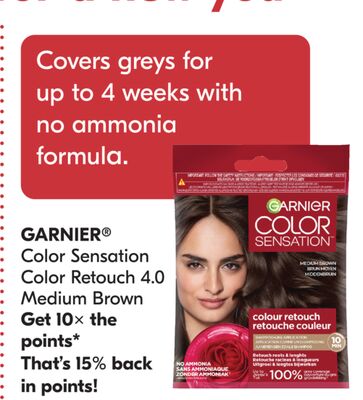 GARNIER® Color Sensation Color Retouch 4.0 Medium Brown
