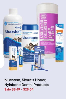 bluestem, Skout's Honor, Nylabone Dental Products