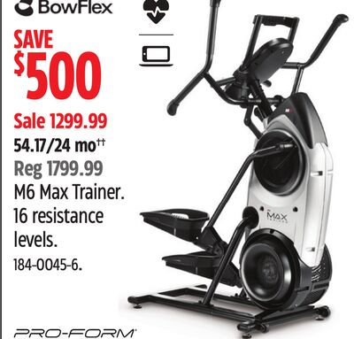 BowFlex M6 Max Trainer