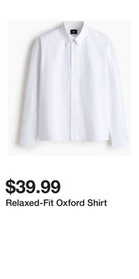 Relaxed-Fit Oxford Shirt