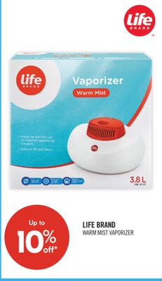 LIFE BRAND WARM MIST VAPORIZER
