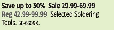 Selected Soldering Tools