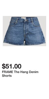 FRAME The Hang Denim Shorts
