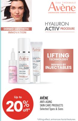 AVÈNE ANTI-AGING SKIN CARE PRODUCTS