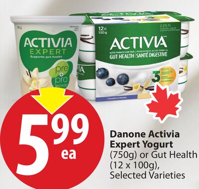 Danone Activia Expert Yogurt