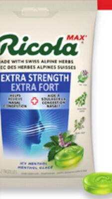 Ricola lozenges 34s