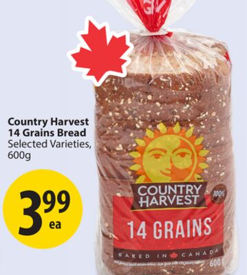 Country Harvest 14 Grains Bread