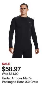 Under Armour Men's Packaged Base 3.0 Crew