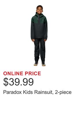 Paradox Kids Rainsuit, 2-piece