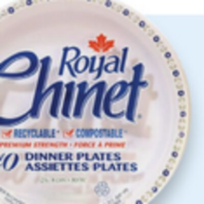 Royal Chinet plates