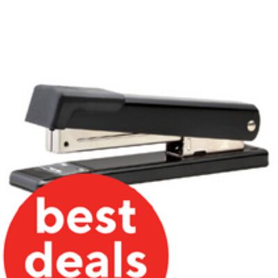 Stanley Bostitch #B515 Full-Strip Stapler - 20-Sheet Capacity - Black