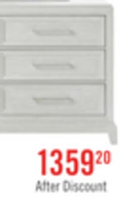 Vida Bedroom 6-Drawer Dresser, 66"W x 40"H - Sand
