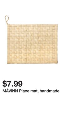 MÄVINN Place mat, handmade