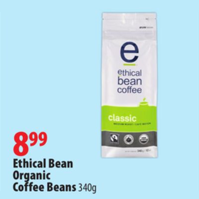 Ethical Bean Organic Coffee Beans