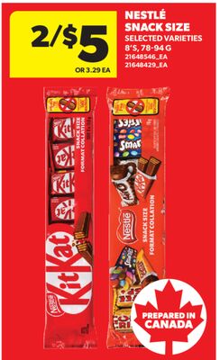 NESTLÉ SNACK, SIZE 8'S, 78-94 G