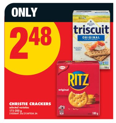 CHRISTIE CRACKERS, 175-200 G