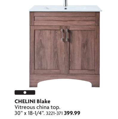 Blake Vitreous china top