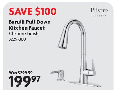 Barulli Pull Down Kitchen Faucet