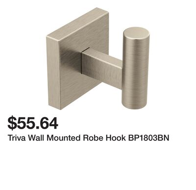 Triva Wall Mounted Robe Hook BP1803BN