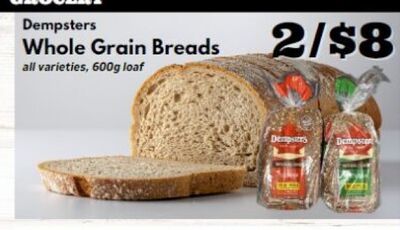 Dempsters Whole Grain Breads