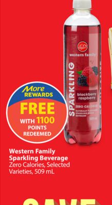 Western Family Sparkling Beverage