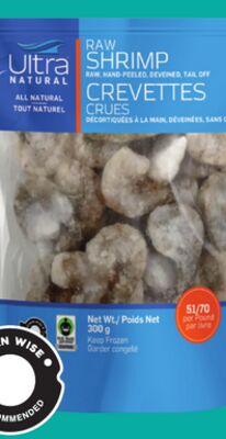 Ultra Natural Fair Trade Shrimp Raw