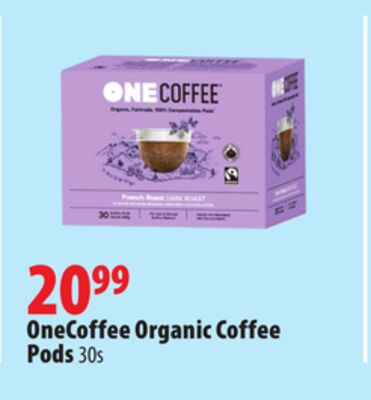 OneCoffee Organic Coffee Pods
