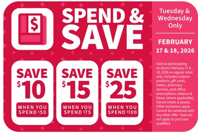 SPEND & SAVE