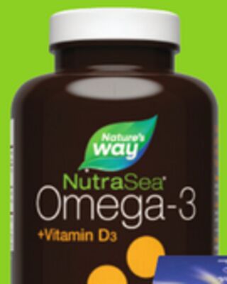 Nature's Way NutraSea or NutraVege Liquid Gels