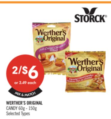 WERTHER'S ORIGINAL CANDY