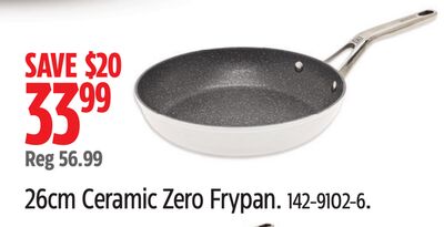 Heritage 26cm Ceramic Zero Frypan.
