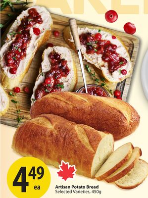 Artisan Potato Bread