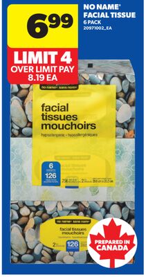 NO NAME® FACIAL TISSUE