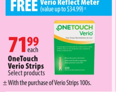 OneTouch Verio Strips