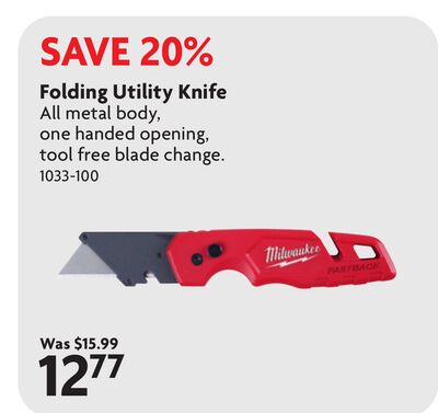Folding Utility Knife