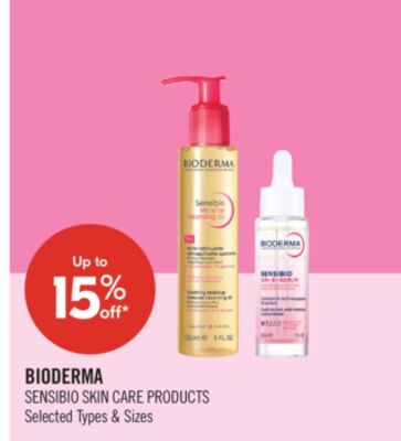 BIODERMA SENSIBIO SKIN CARE PRODUCTS